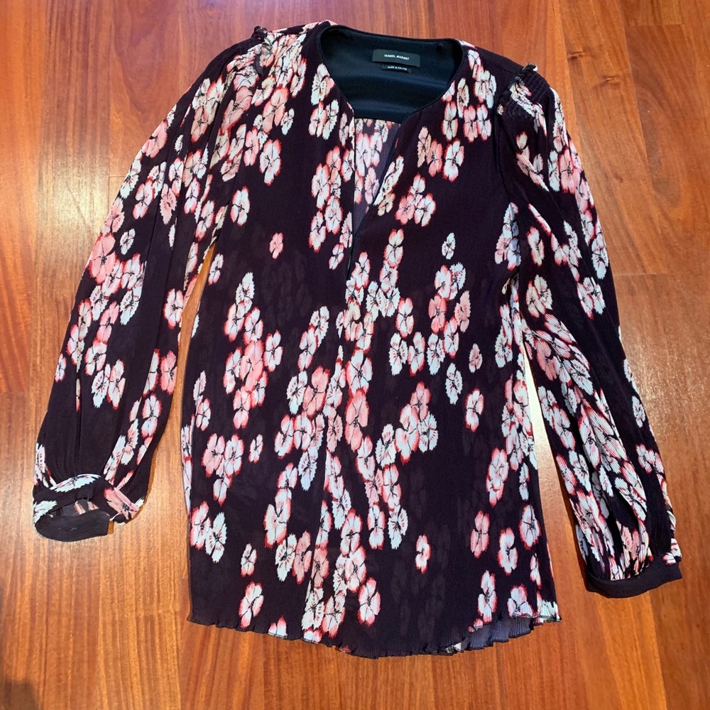 Isabel Marant pleated blouse